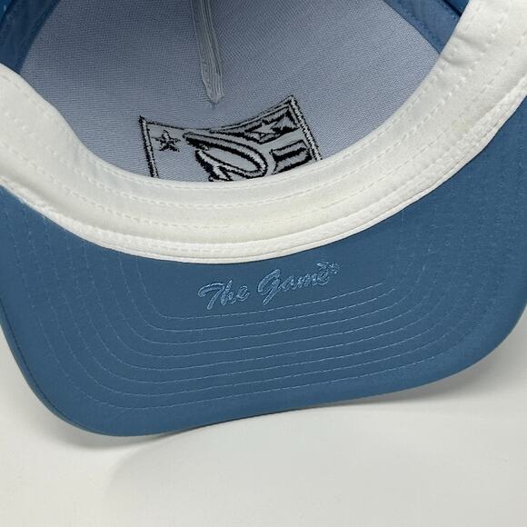 The Game Logo Trucker Hat Cap Blue Mesh Snapback 5 Panel A-Frame Rope Corded - Picture 5 of 9